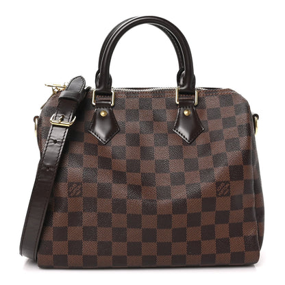 Damier Ebene Speedy Bandouliere 25