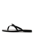 Calfskin Miss Sandals 39 Black