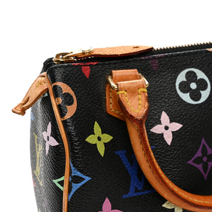 Monogram Multicolor Mini Sac HL Speedy Black