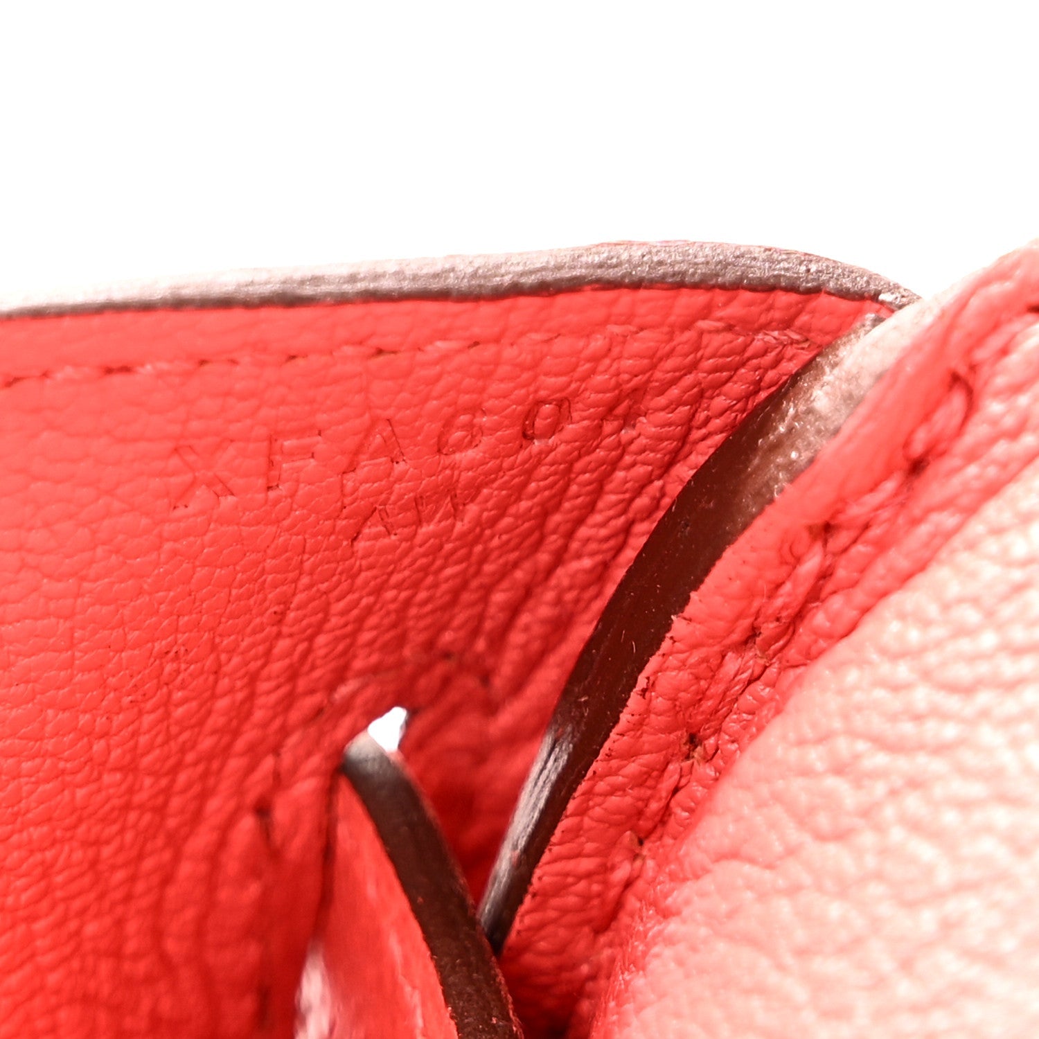 Epsom Birkin 30 Rouge Pivoine