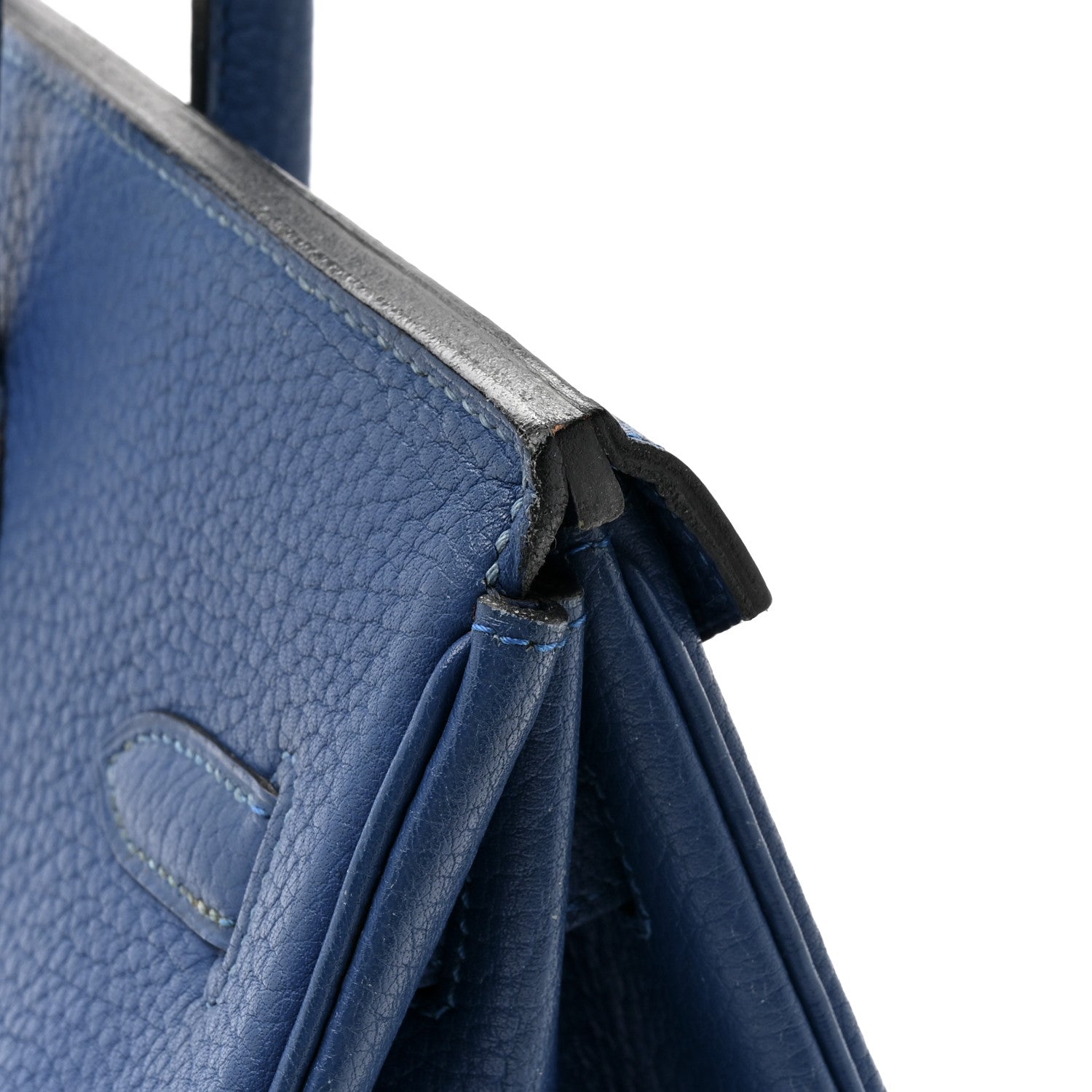 Togo Birkin 35 Bleu Thalassa