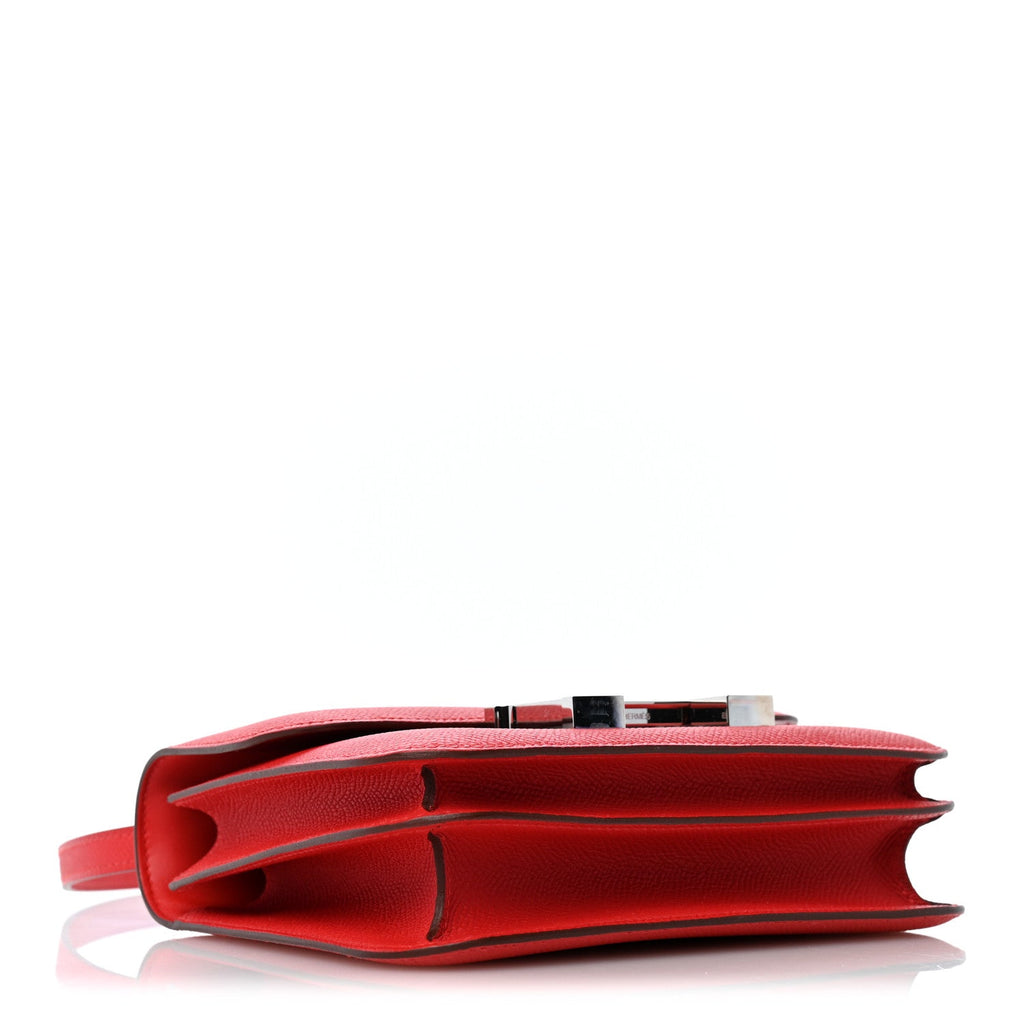 Epsom Enamel Constance 18 Rouge de Coeur Rubis