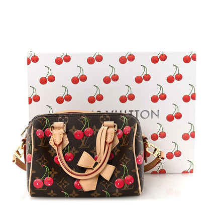 LV X TM Monogram Cerises Speedy Bandouliere 20