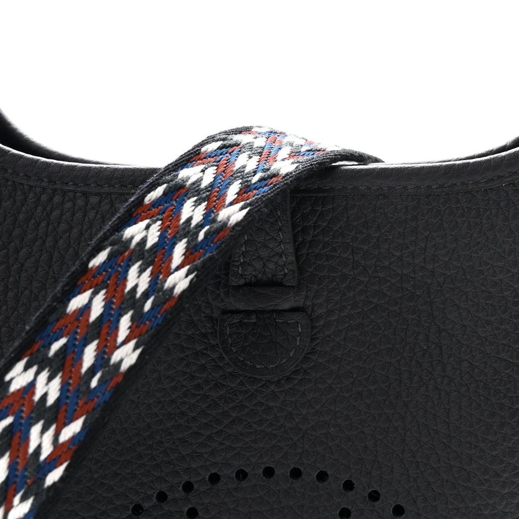 Taurillon Clemence Zigzag Evelyne TPM Caban Black Bleu Zellige Indigo