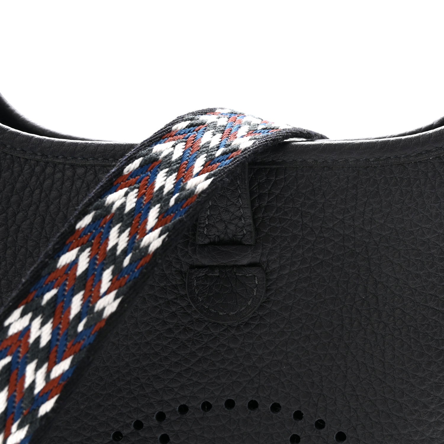 Taurillon Clemence Zigzag Evelyne TPM Caban Black Bleu Zellige Indigo