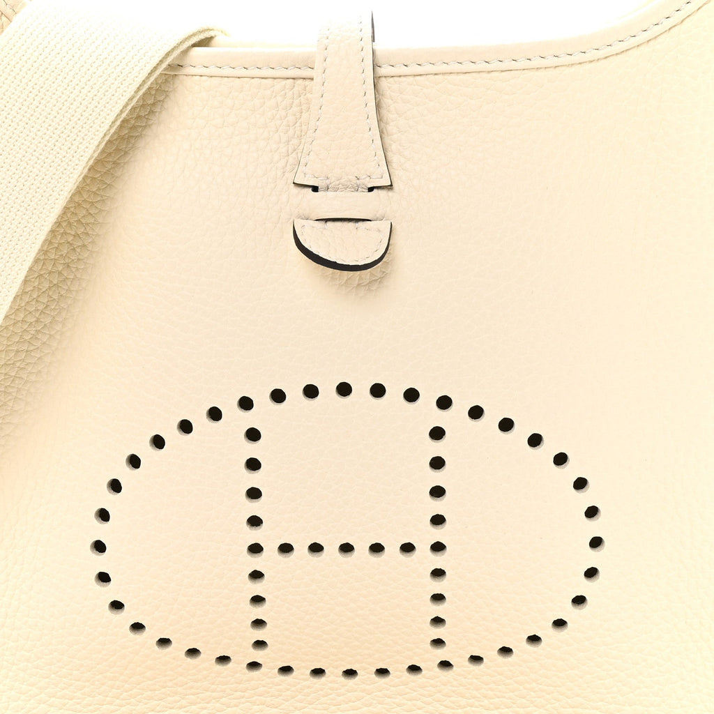 Taurillon Clemence Evelyne 23 Poche III Cream