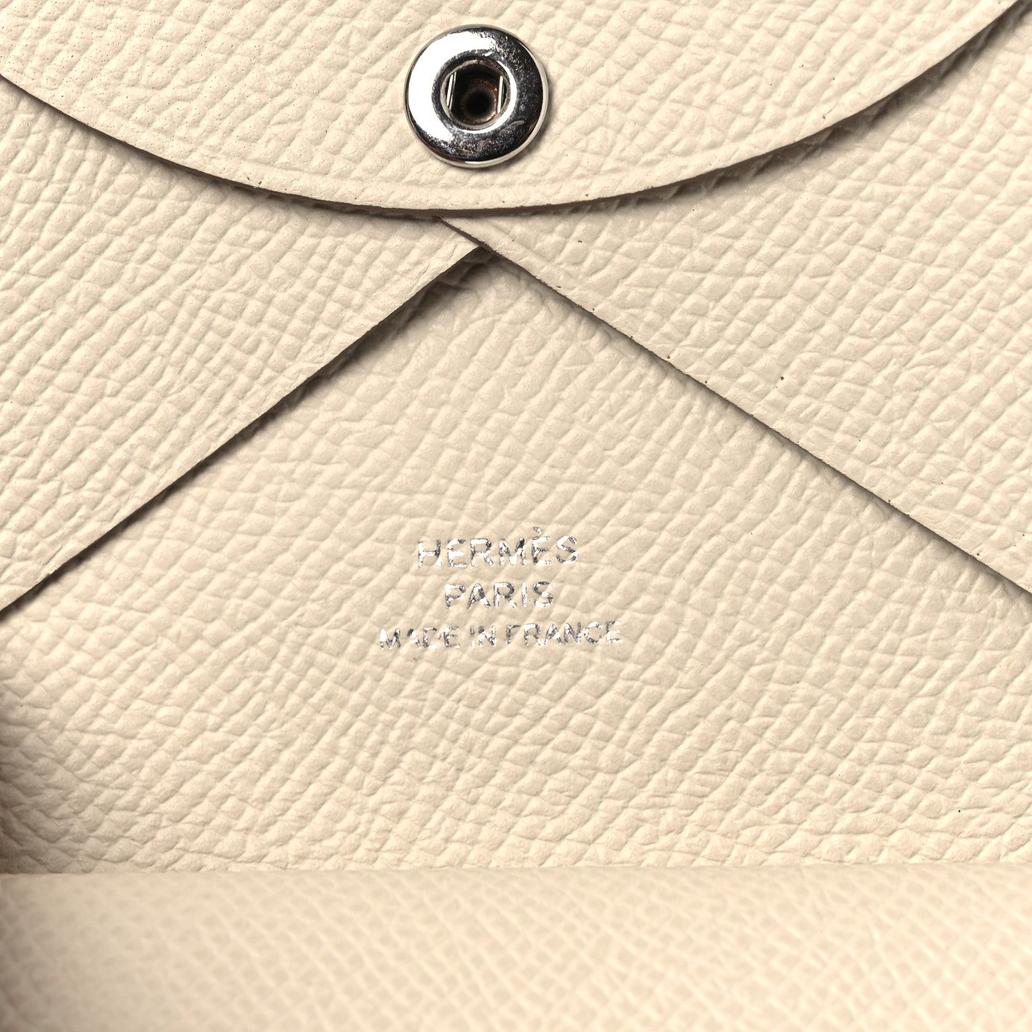 Epsom Calvi Duo Card Case Craie