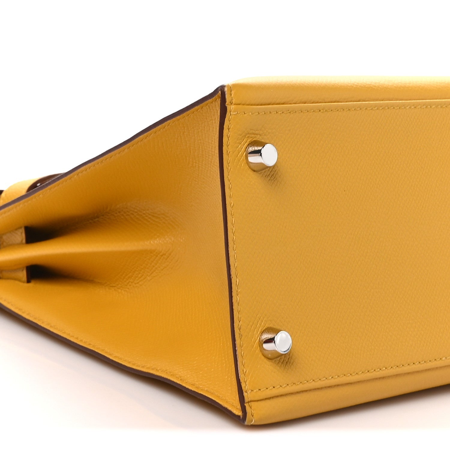 Epsom Kelly Sellier 28 Jaune Ambre