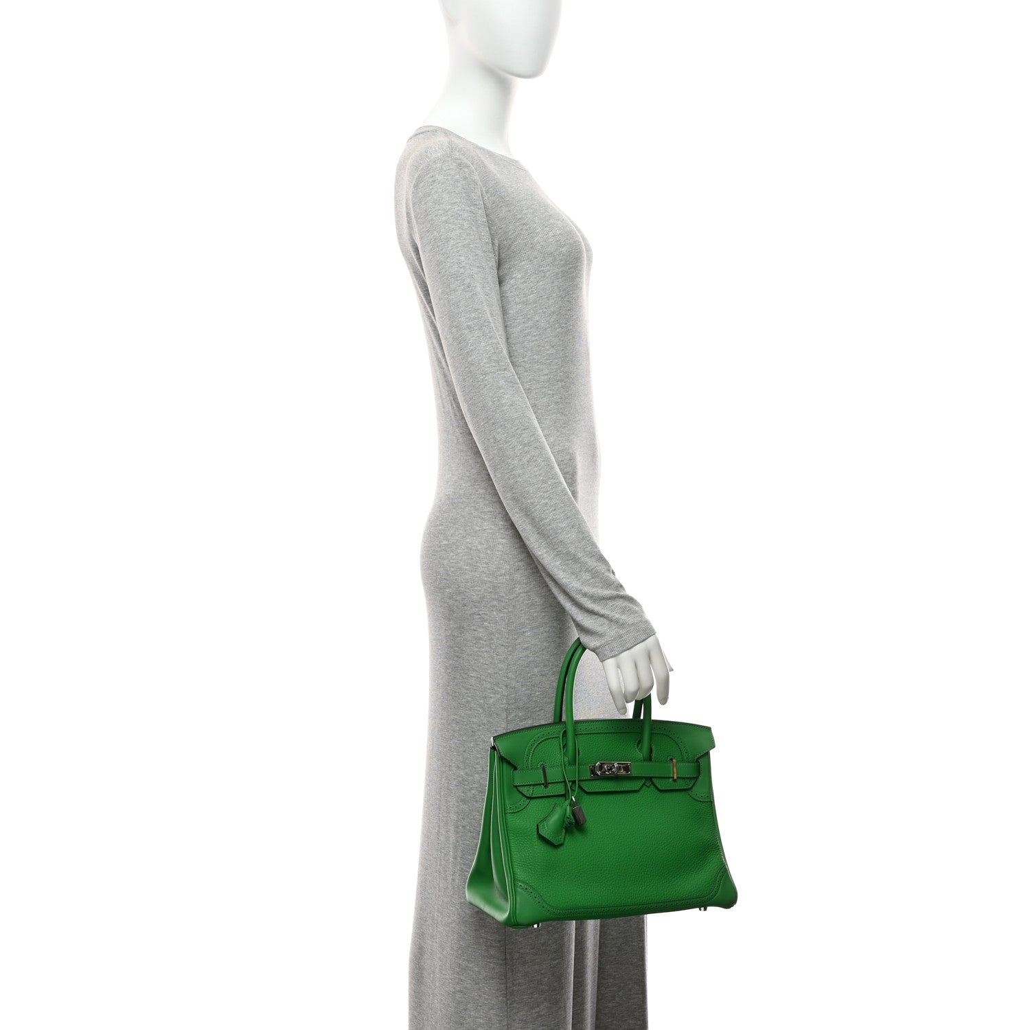 Togo Swift Ghillies Birkin 30 Bambou