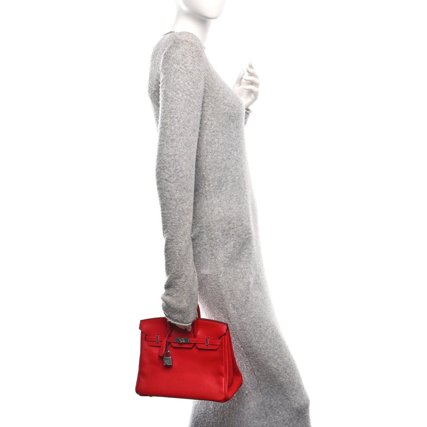 Epsom BIRKIN 25 Rouge Casaque