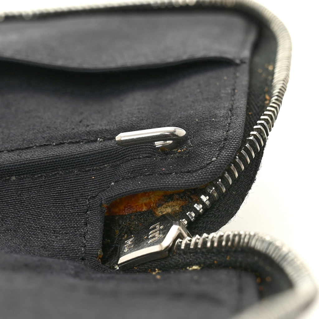Canvas Herline Zip Wallet Grey