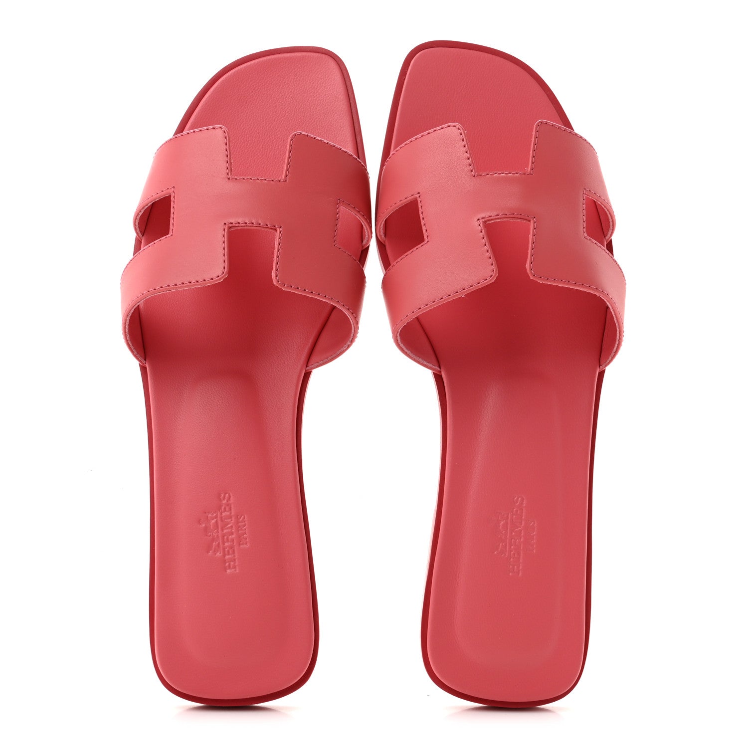 Box Calfskin Oran Sandals 39.5 Rose Boise