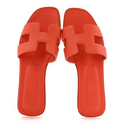 Epsom Oran Sandals Orange Poppy