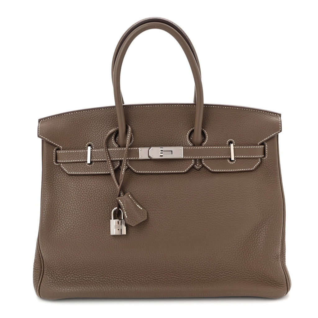 Taurillon Clemence Birkin 35 Etoupe