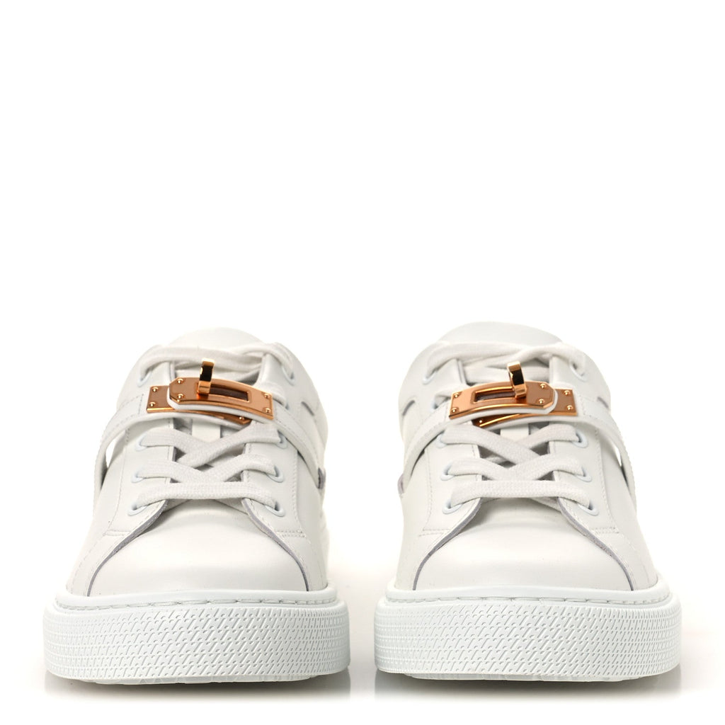 Calfskin Day Sneakers 37 White