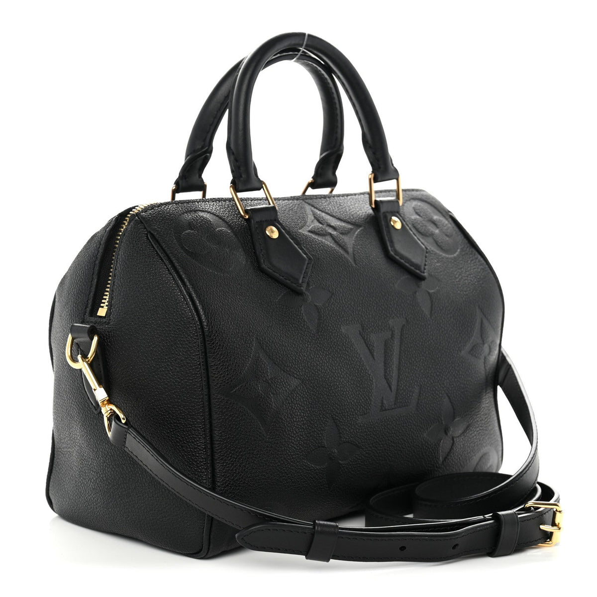 Empreinte Monogram Giant Speedy Bandouliere 25 Black