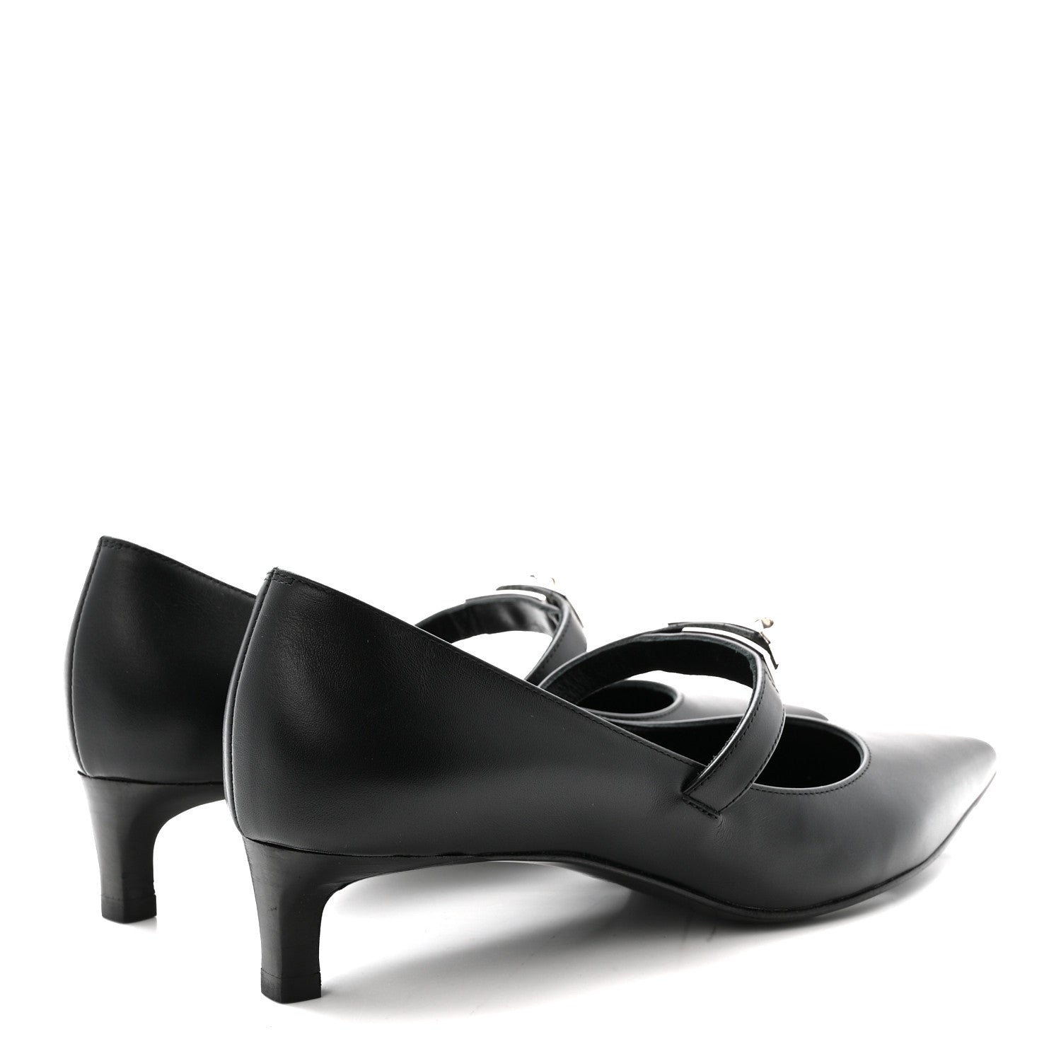 Calfskin Kiara 40 Pumps 36 Black
