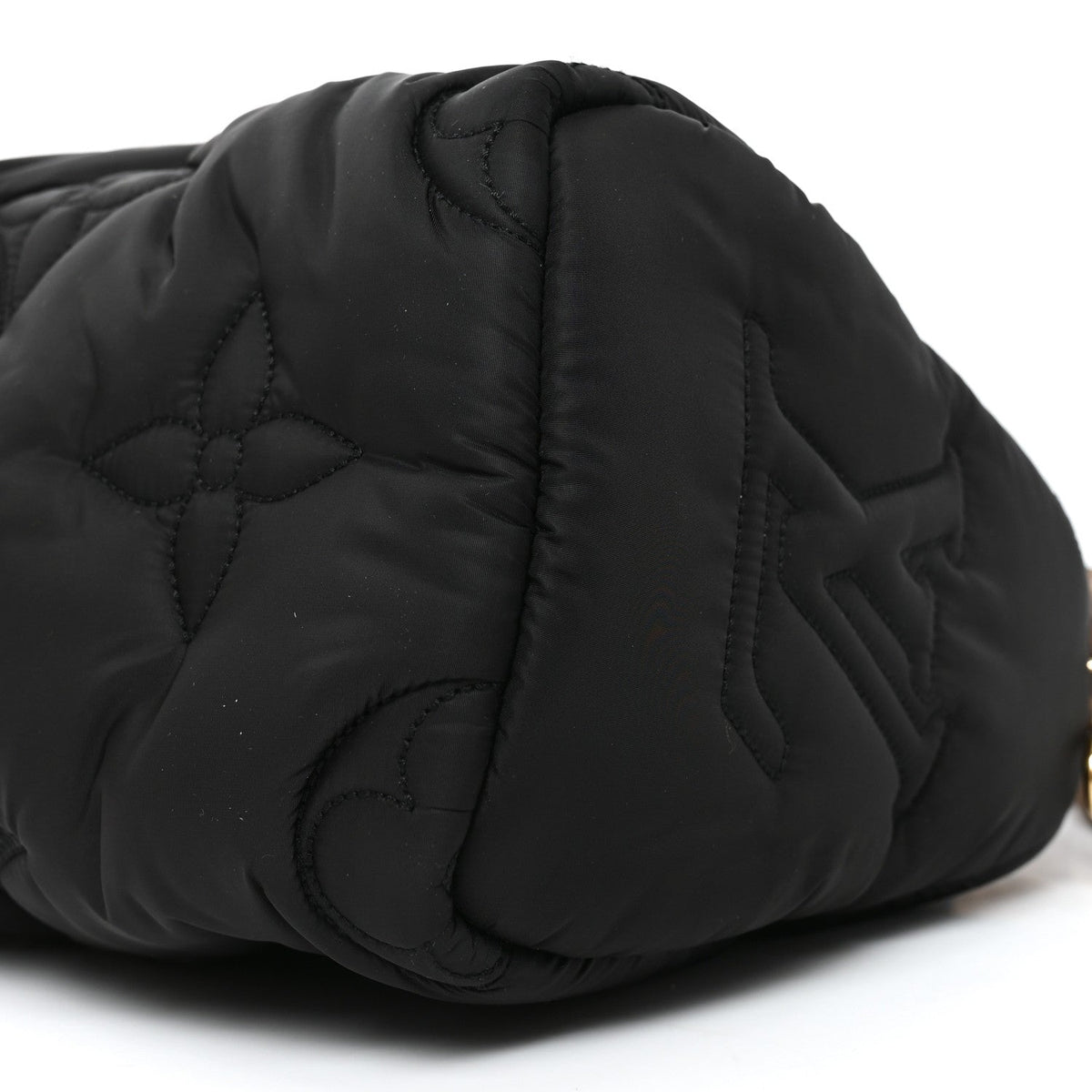 Econyl Mini Monogram Pillow Speedy Bandouliere 25 Black