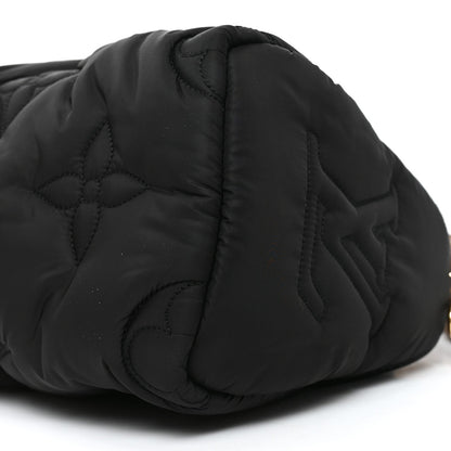 Econyl Mini Monogram Pillow Speedy Bandouliere 25 Black
