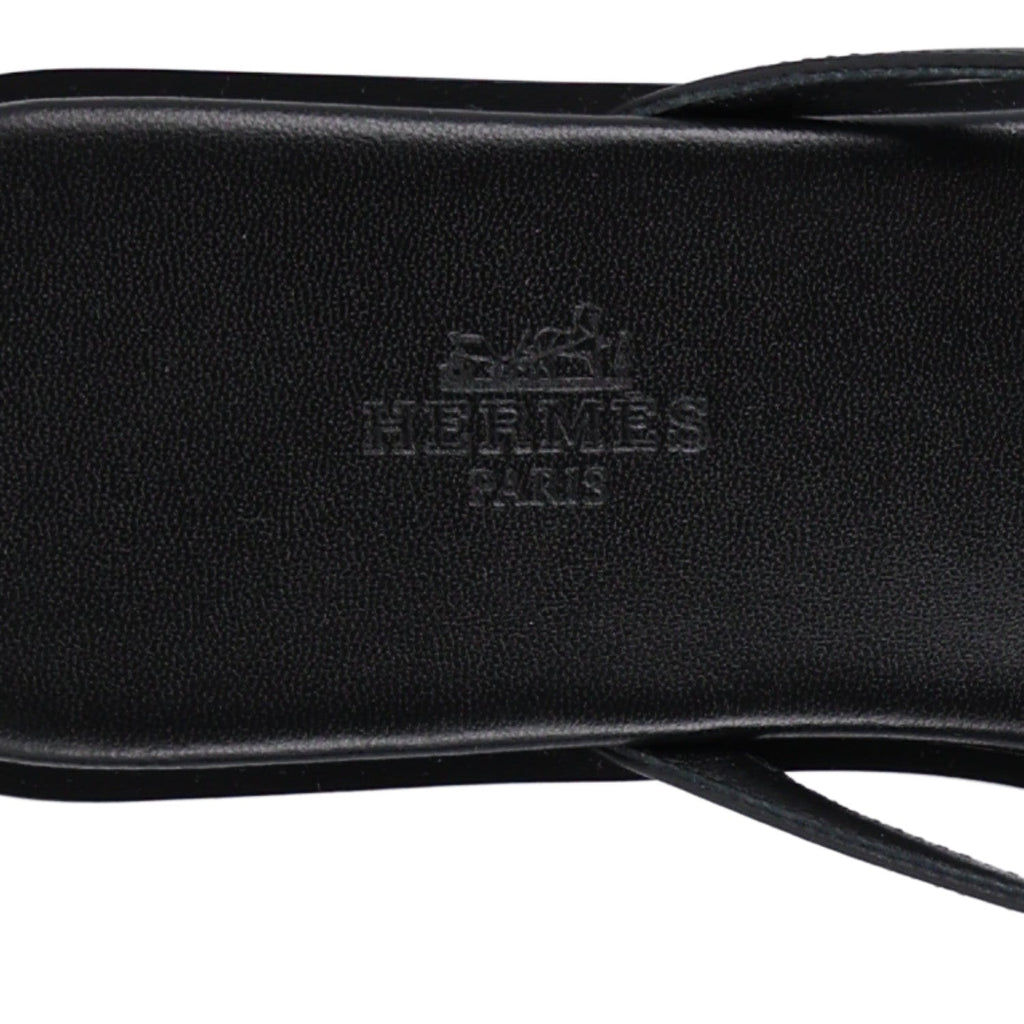 Calfskin Miss Sandals 37 Black