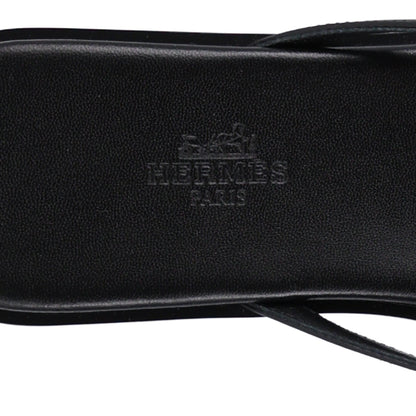 Calfskin Miss Sandals 37 Black