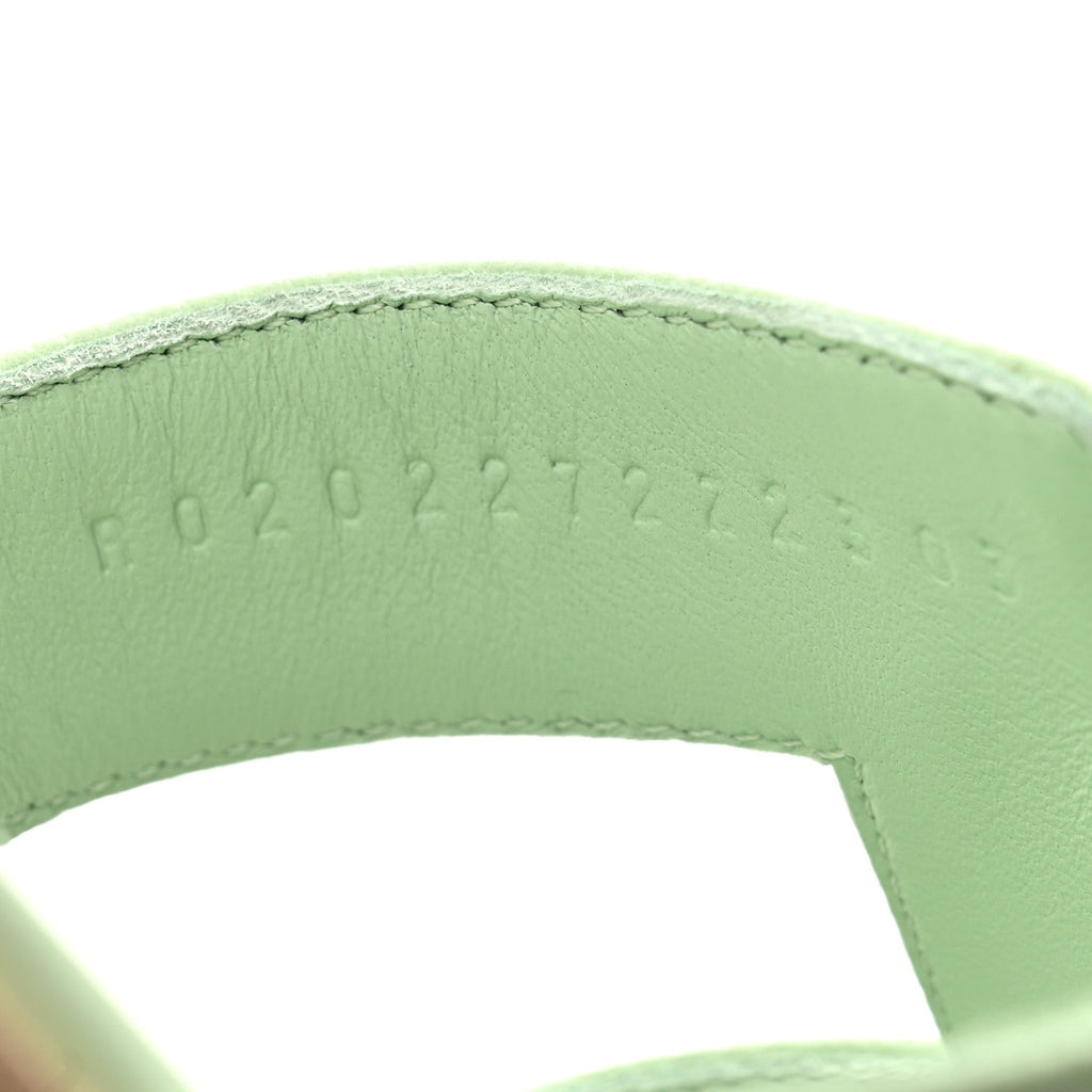 Epsom Oran Sandals 40 Vert Jade
