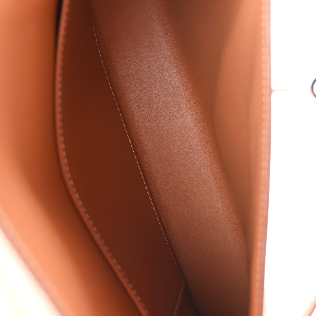 Madame Calfskin Kelly Elan Gold