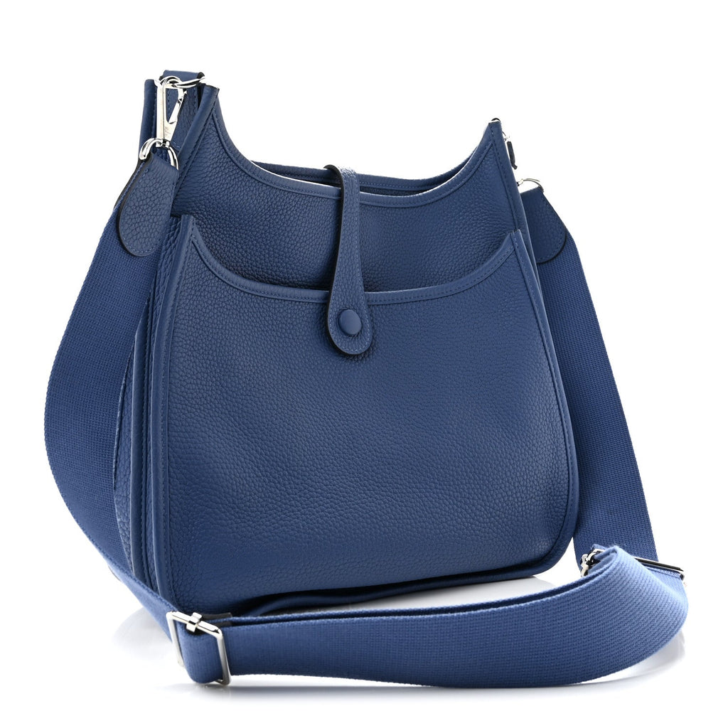 Taurillon Clemence EVELYNE III PM  Bleu Agate