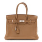 Taurillon Clemence Birkin 30 Biscuit