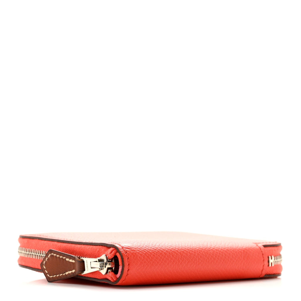 Epsom Silk'In Compact Wallet Orange Poppy