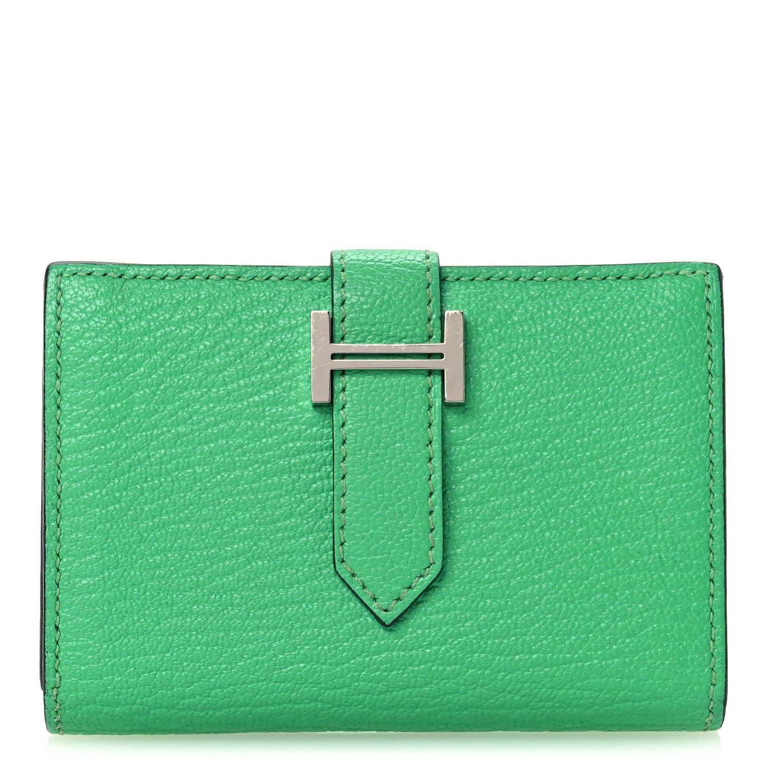 Chevre Mysore Bearn Card Holder Wallet Vert Comics