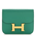 Epsom Constance Slim Wallet Vert Jade