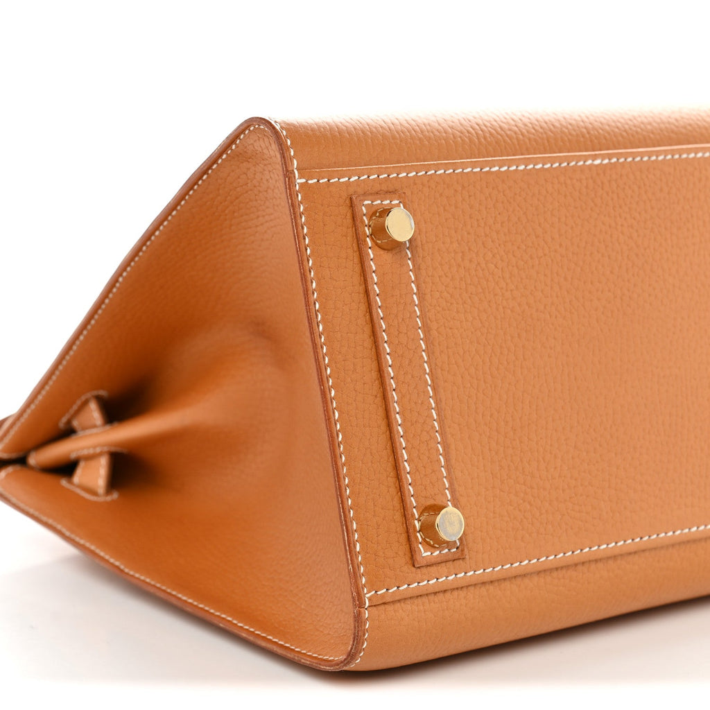 Vache Naturelle Grainee Birkin Sellier 30 Natural Sable