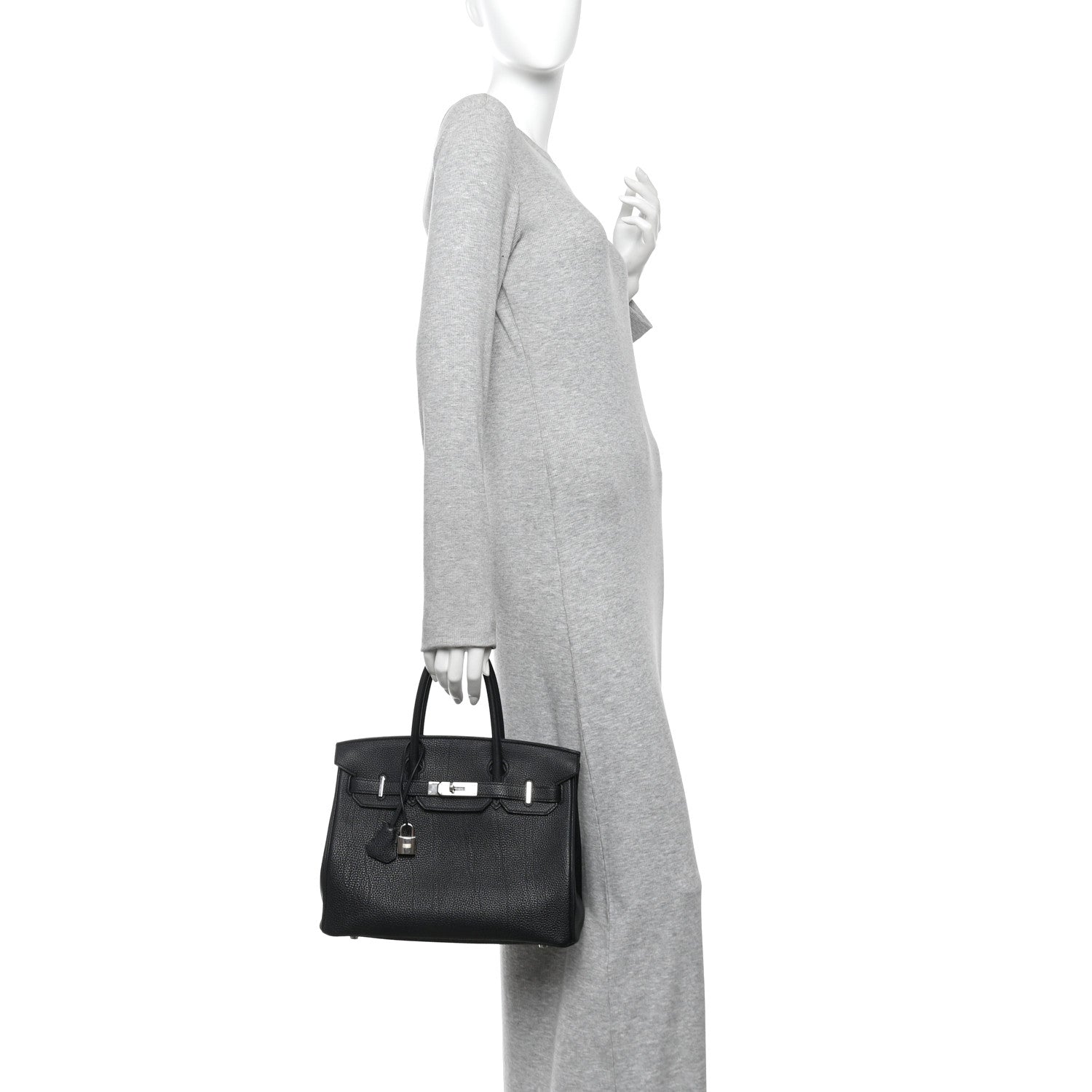 Togo Birkin 30 Black