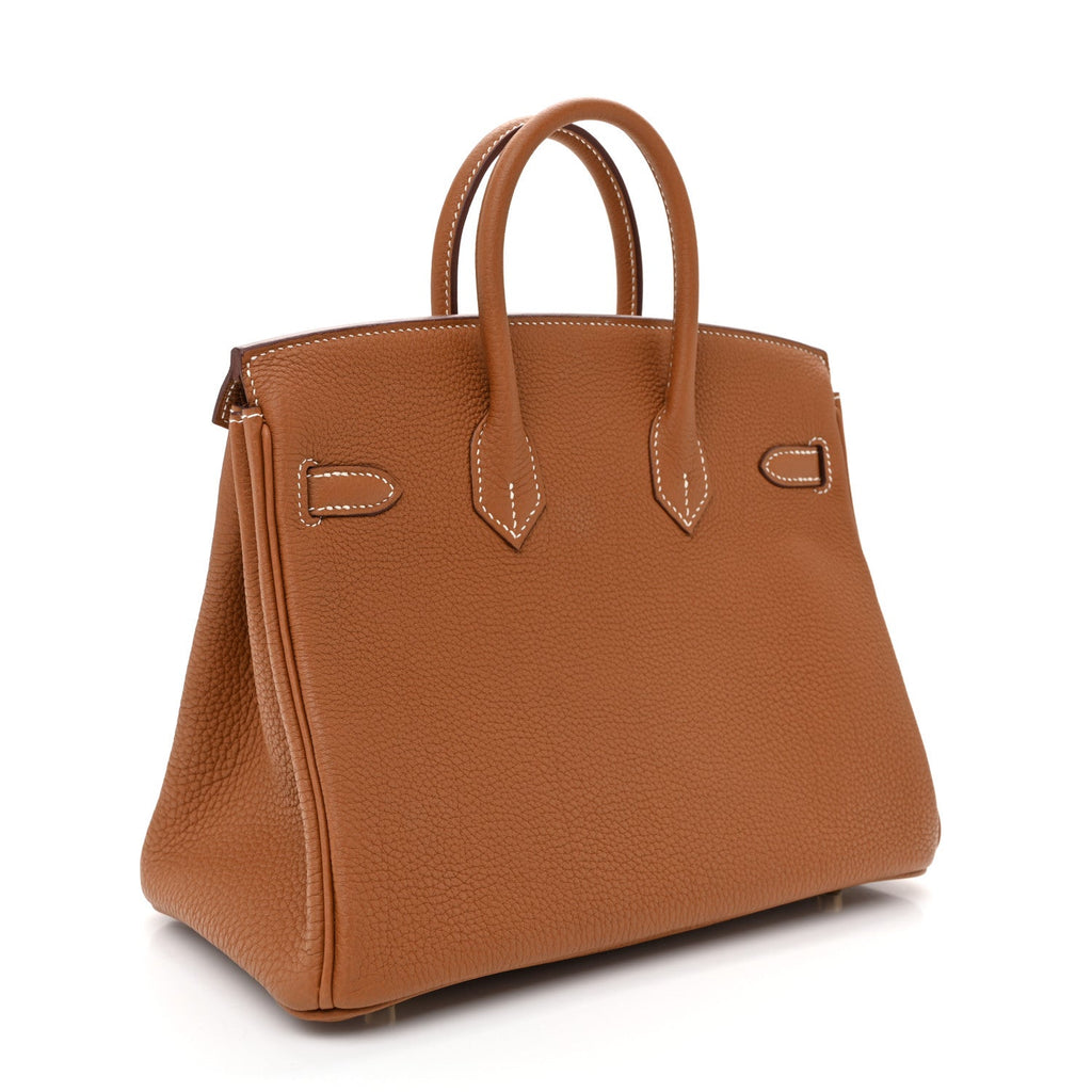 Togo Birkin 25  Gold