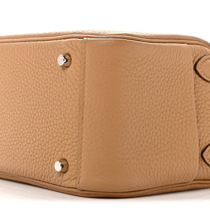 Taurillon Clemence Mini Lindy 20 Biscuit