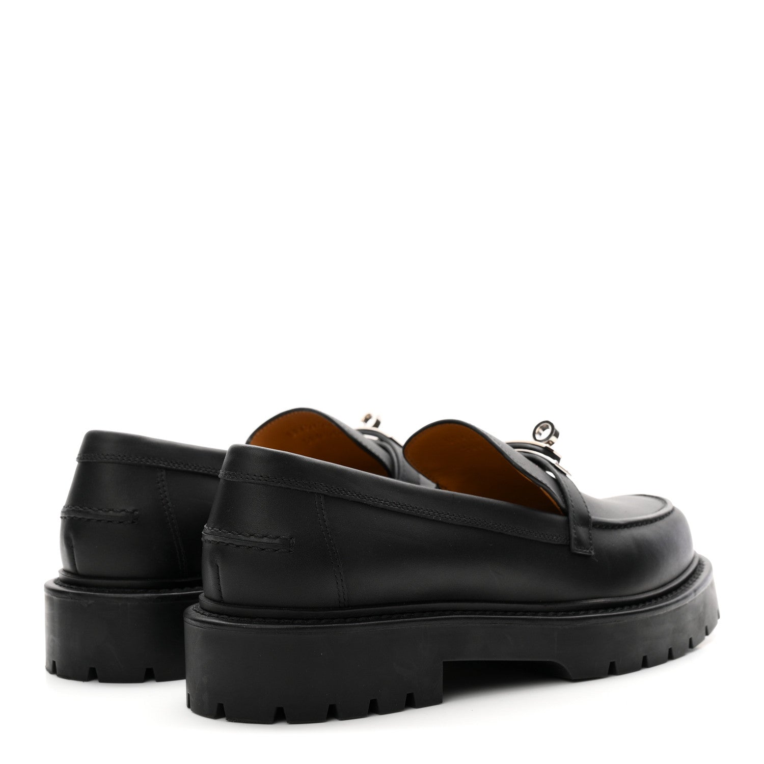 Calfskin First Derby Shoes 38 Black