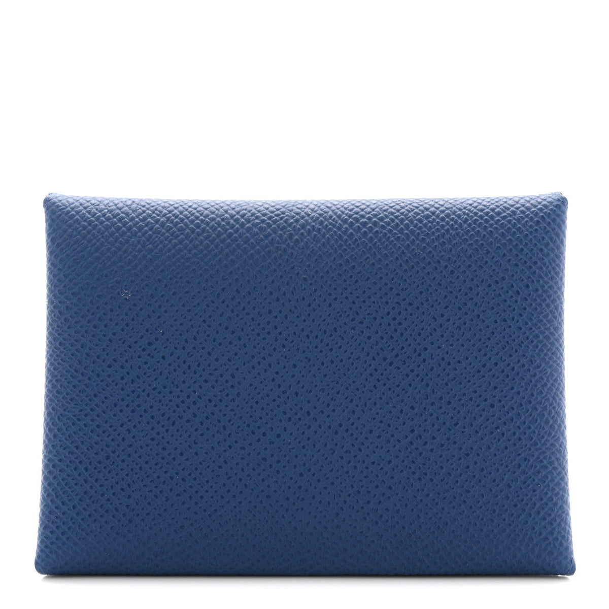 Epsom Verso Calvi Duo Card Case Bleu Tie Jaune Milton