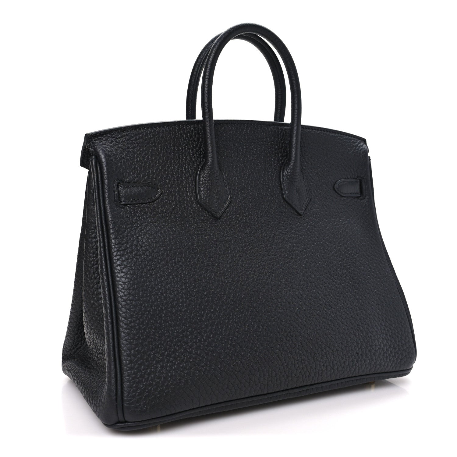 Togo Birkin 25 Black Black