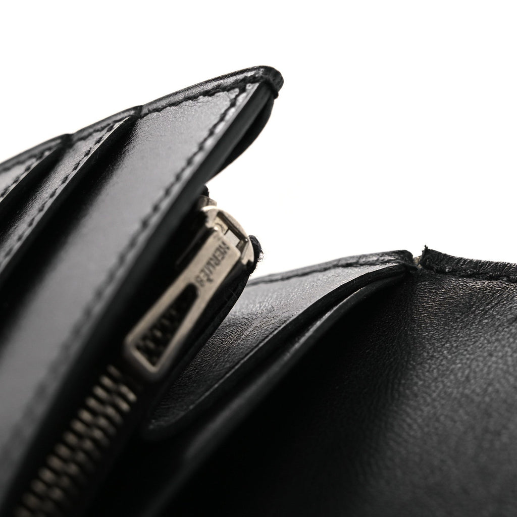 Box Constance Short Wallet Black