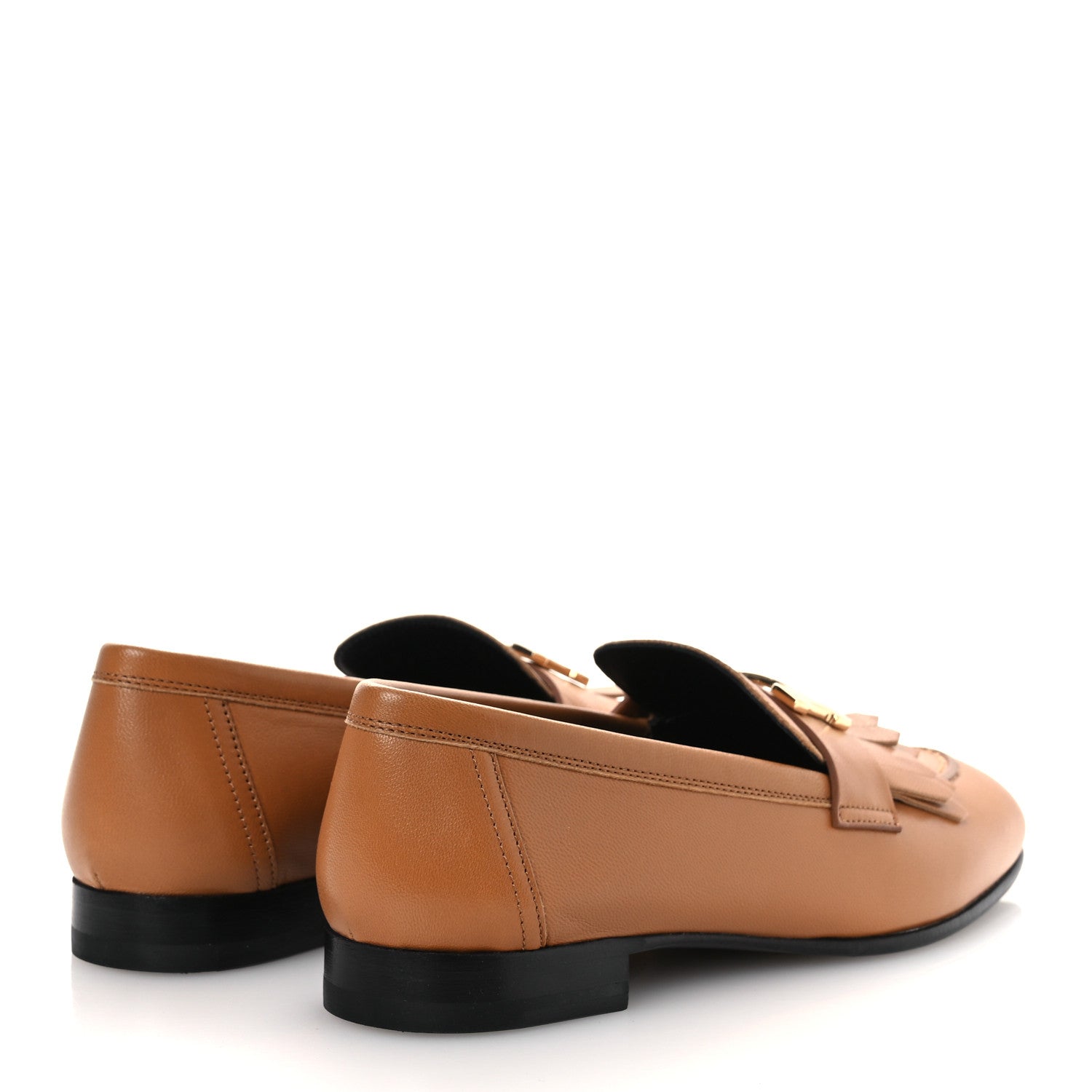 Goatskin Womens Royal Loafers 36 Naturel