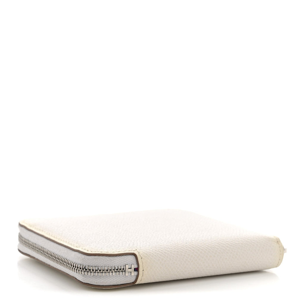Epsom Silk'In Compact Wallet New White