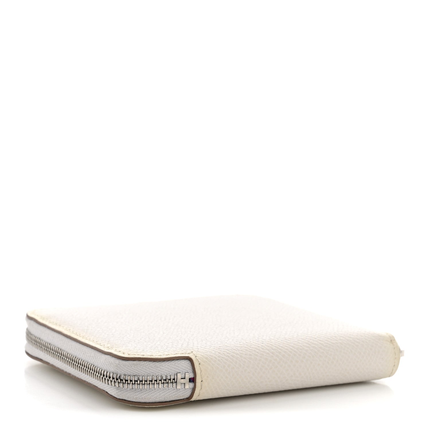 Epsom Silk'In Compact Wallet New White