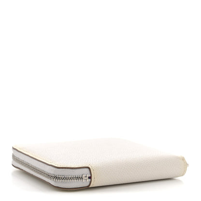 Epsom Silk'In Compact Wallet New White