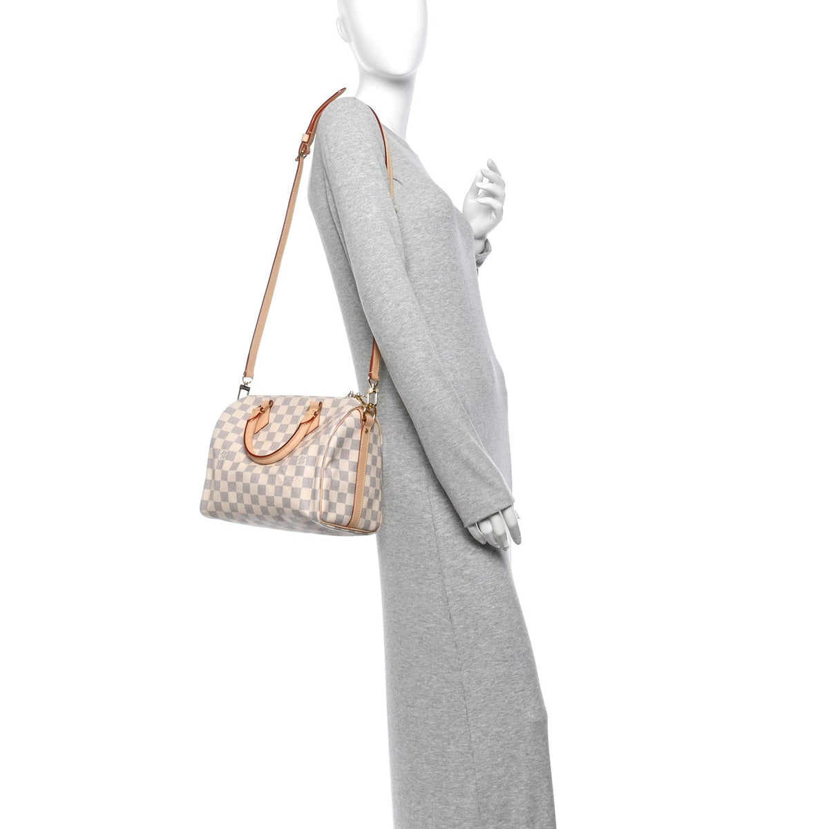 Damier Azur Speedy Bandouliere 25