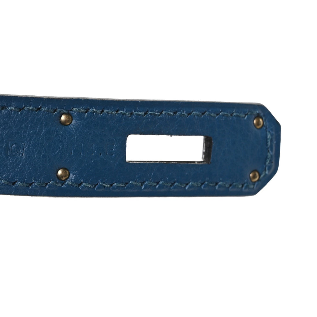 Togo Birkin 35 Bleu Izmir