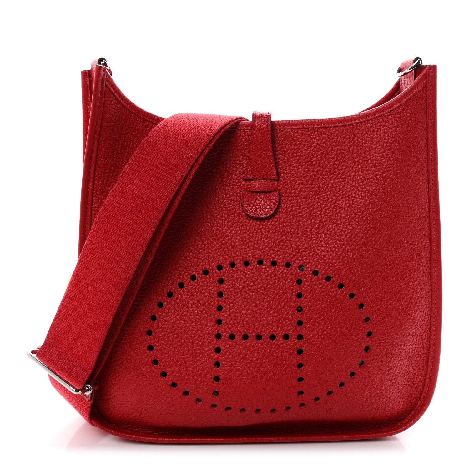 Taurillon Clemence Evelyne III PM Rouge Casaque