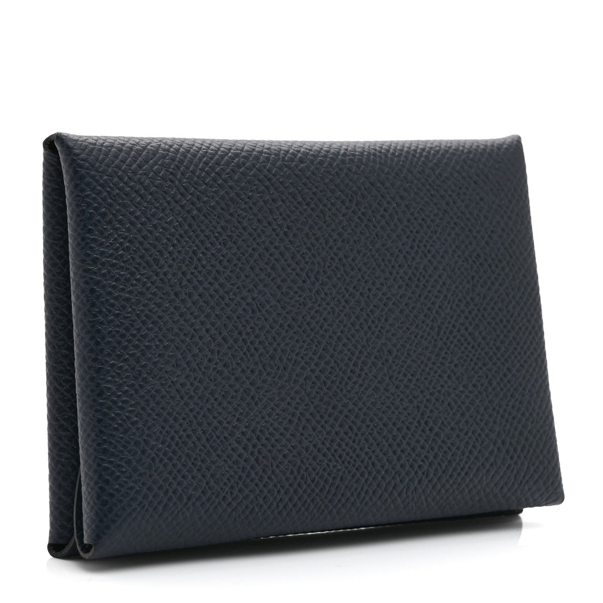 Epsom Verso Calvi Duo Card Case Bleu Indigo