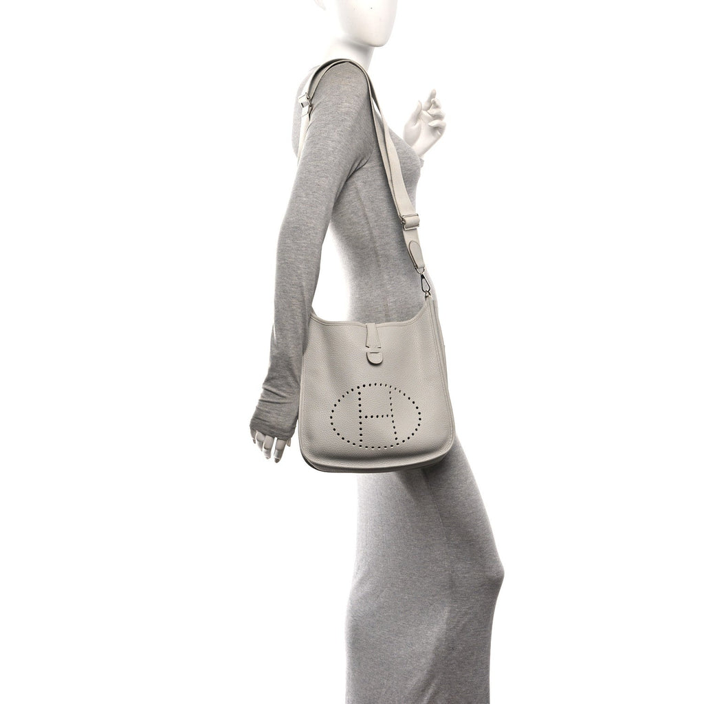 Taurillon Clemence Evelyne III PM Gris Perle