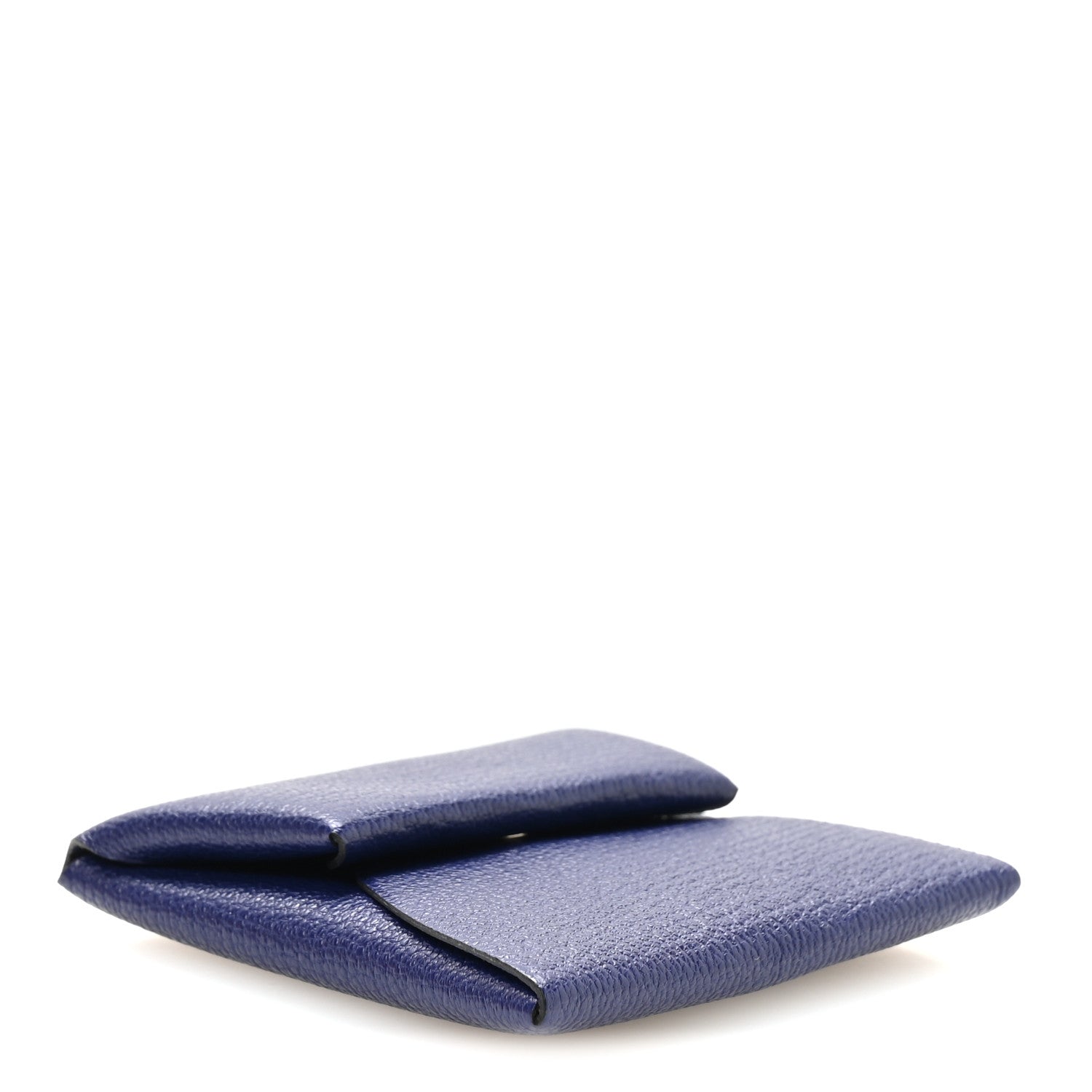 Chevre Mysore Bastia Coin Purse Bleu Encre